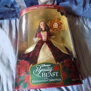 Holiday Speical Editon Princess Belle Barbie Doll Disney's Beauty and the Beast.